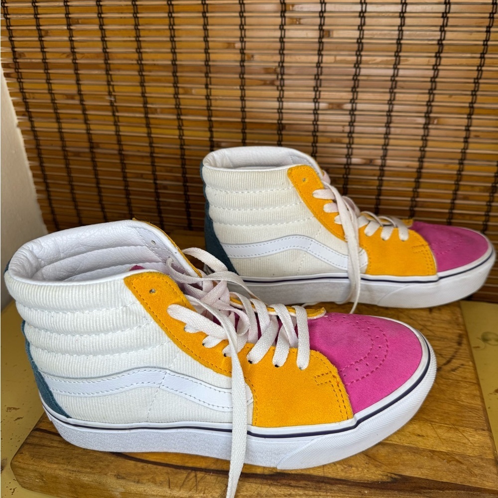 Vans SK8 Hi Performance 2.0 Color Block Corduroy - Picture 2 of 5